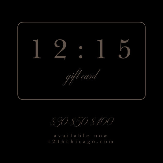 12:15 gift cards
